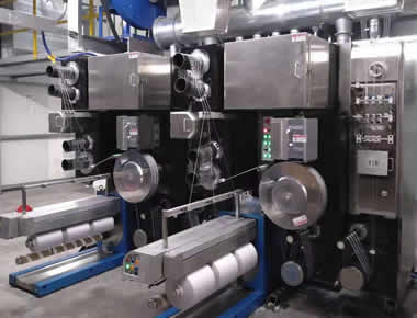 PP PA BCF spinning machine